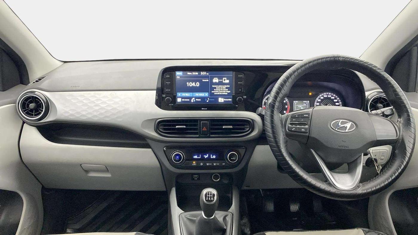 2020 Hyundai GRAND I10 NIOS SPORTZ 1.2 KAPPA VTVT CNG, CNG, Manual, 81,375 km, Dashboard