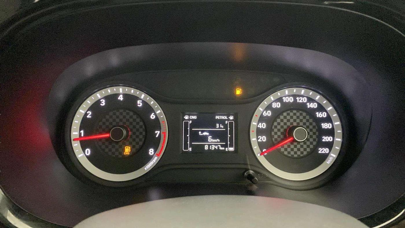 2020 Hyundai GRAND I10 NIOS SPORTZ 1.2 KAPPA VTVT CNG, CNG, Manual, 81,375 km, Odometer Image