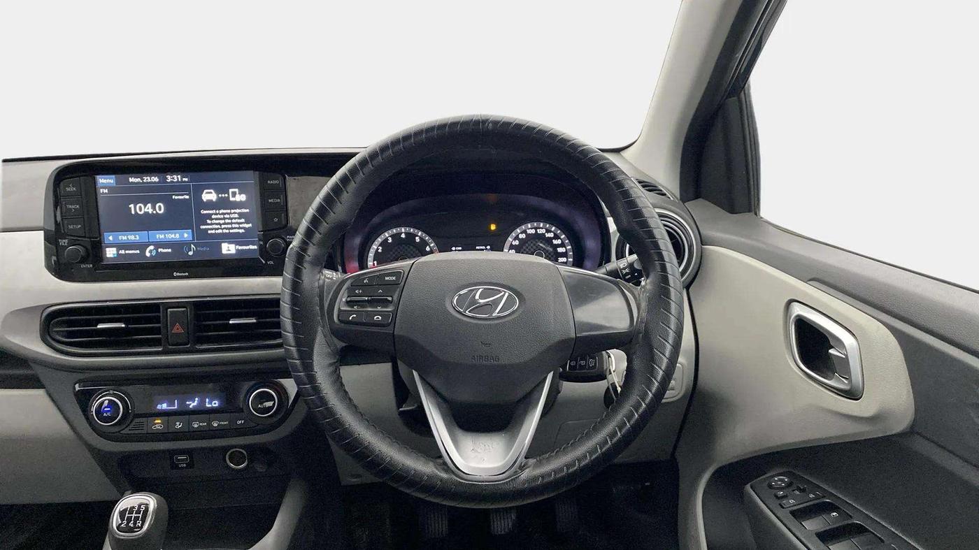 2020 Hyundai GRAND I10 NIOS SPORTZ 1.2 KAPPA VTVT CNG, CNG, Manual, 81,375 km, Steering Wheel Close Up