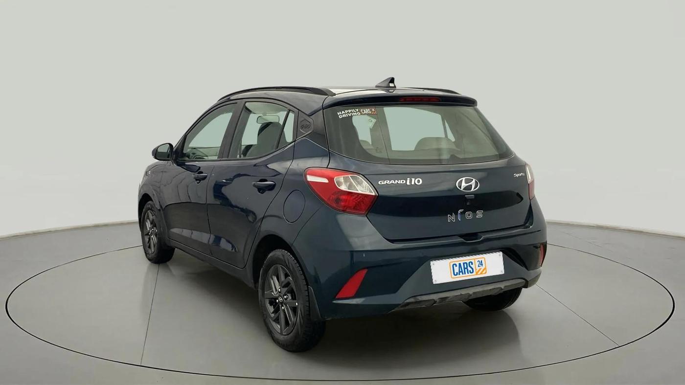 2020 Hyundai GRAND I10 NIOS SPORTZ 1.2 KAPPA VTVT CNG, CNG, Manual, 81,375 km, Left Back Diagonal