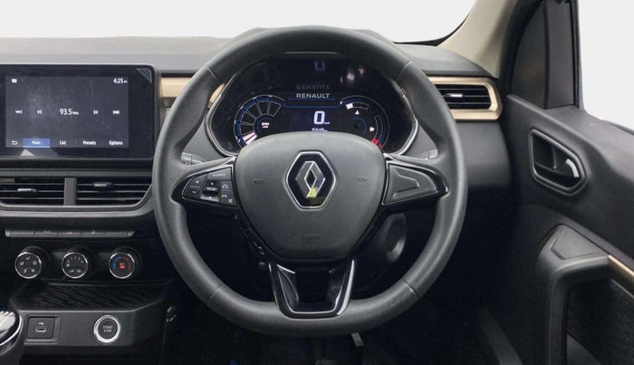 2022 Renault Kiger RXT (O) TURBO MT, Petrol, Manual, 15,544 km, Steering Wheel Close Up