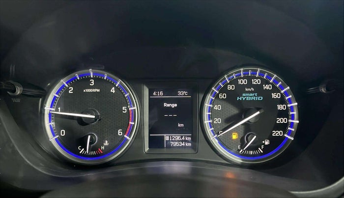 2018 Maruti S Cross ALPHA 1.3, Diesel, Manual, 79,525 km, Odometer Image