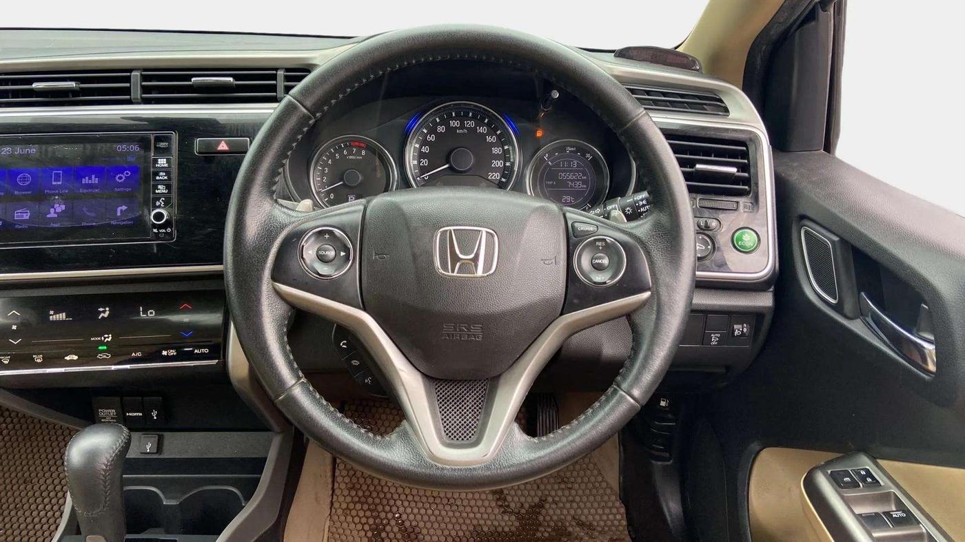 2018 Honda City 1.5L I-VTEC ZX CVT, Petrol, Automatic, 55,651 km, Steering Wheel Close Up