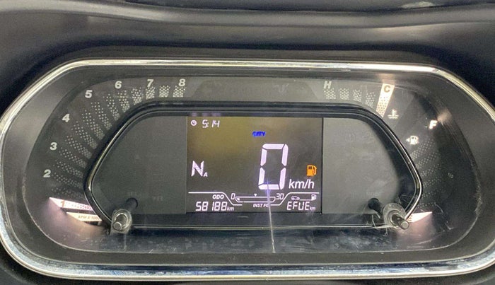 2021 Tata NEXON XMA PETROL, Petrol, Automatic, 58,184 km, Odometer Image