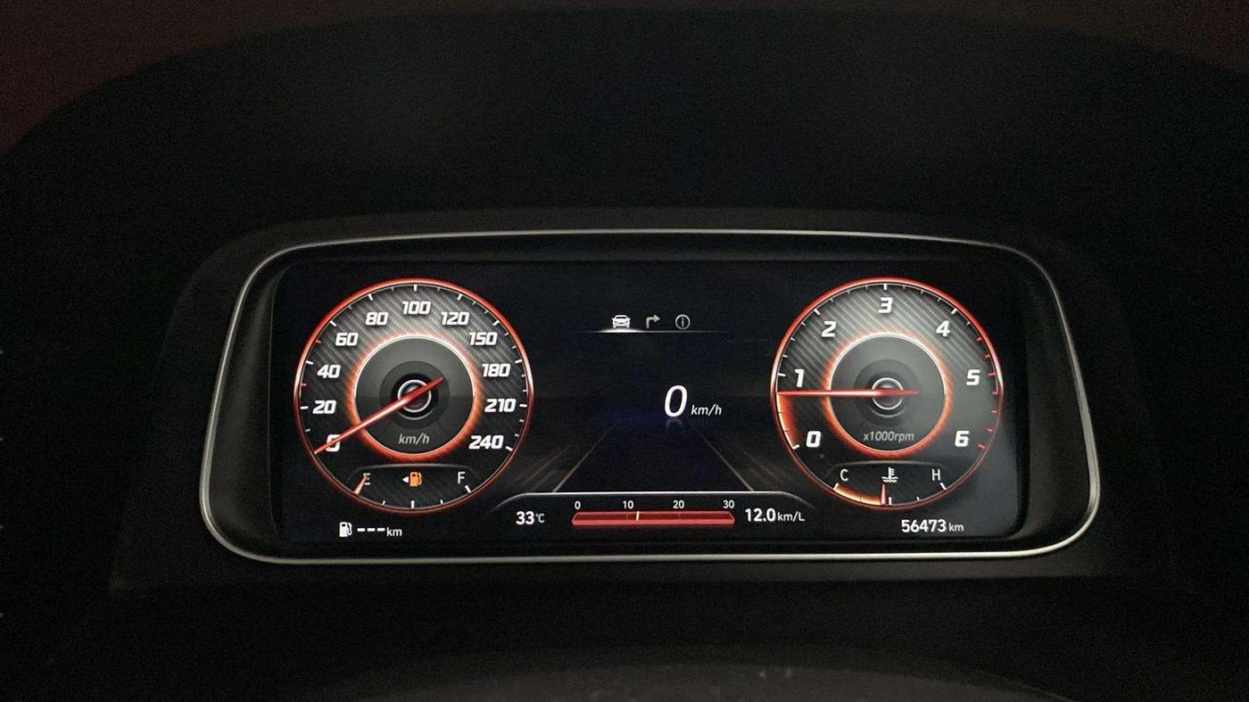 2021 Hyundai ALCAZAR PLATINUM 1.5 MT 7STR, Diesel, Manual, 56,459 km, Odometer Image