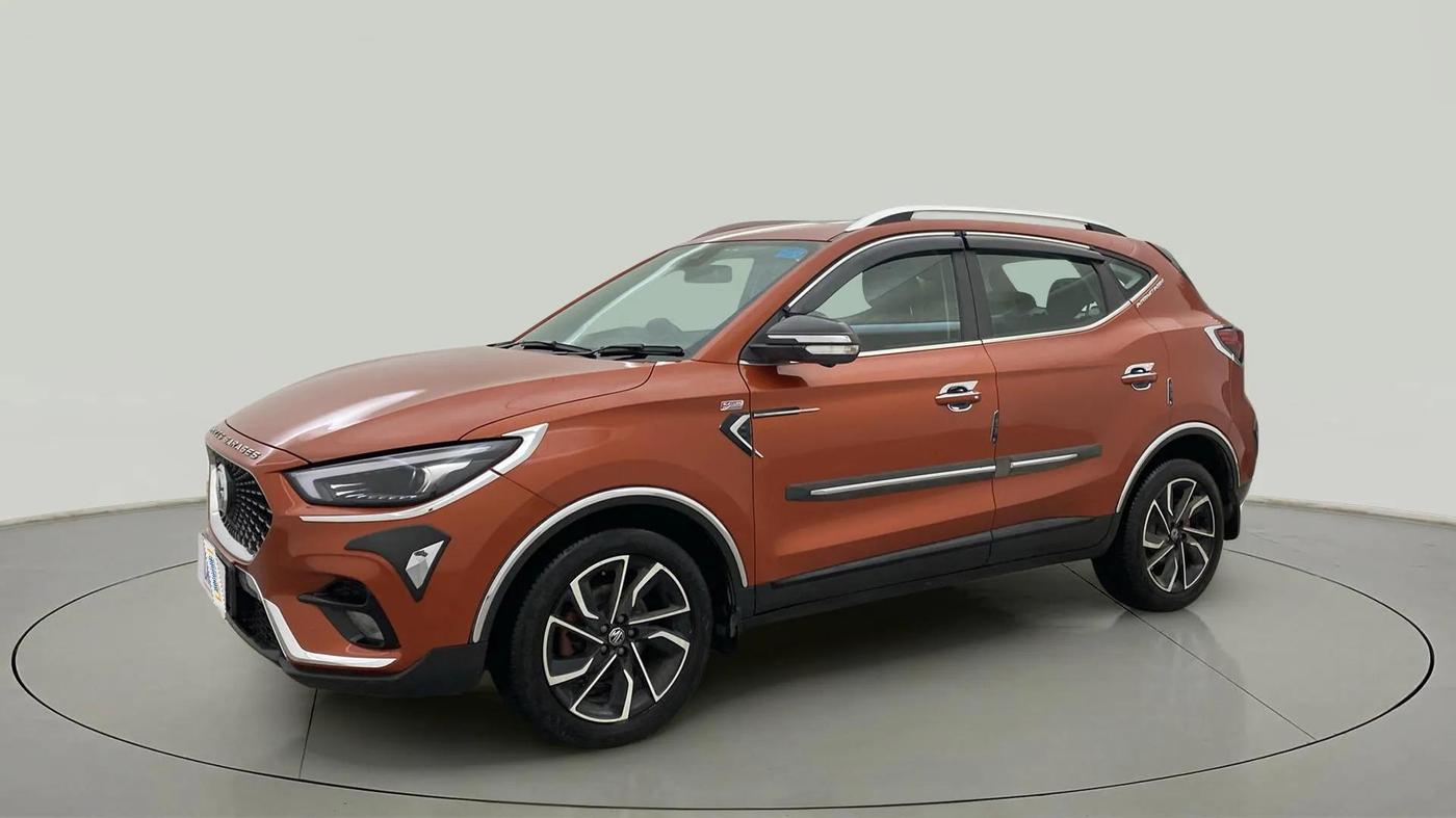 2022 MG ASTOR SAVVY 1.3 TURBO AT S RED, Petrol, Automatic, 17,486 km, Left Front Diagonal