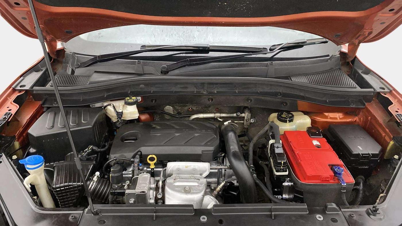 2022 MG ASTOR SAVVY 1.3 TURBO AT S RED, Petrol, Automatic, 17,486 km, Engine View