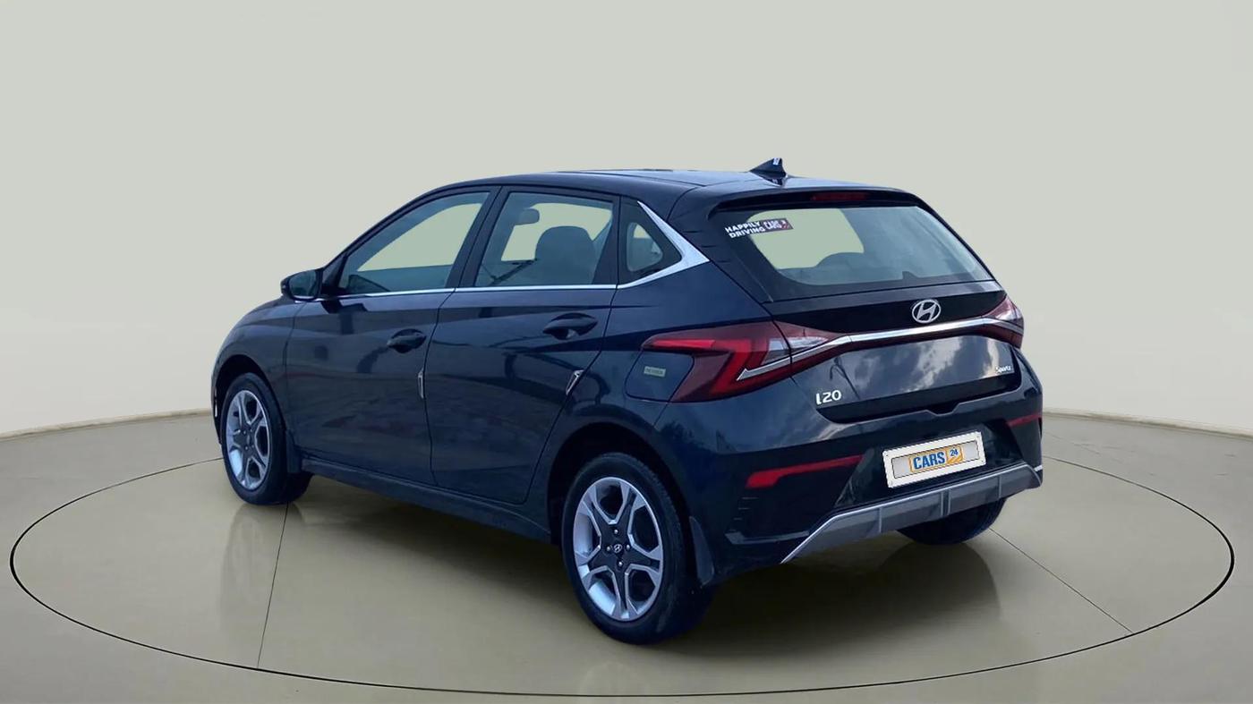 2023 Hyundai NEW I20 Sportz 1.2 IVT, Petrol, Automatic, 15,005 km, Left Back Diagonal
