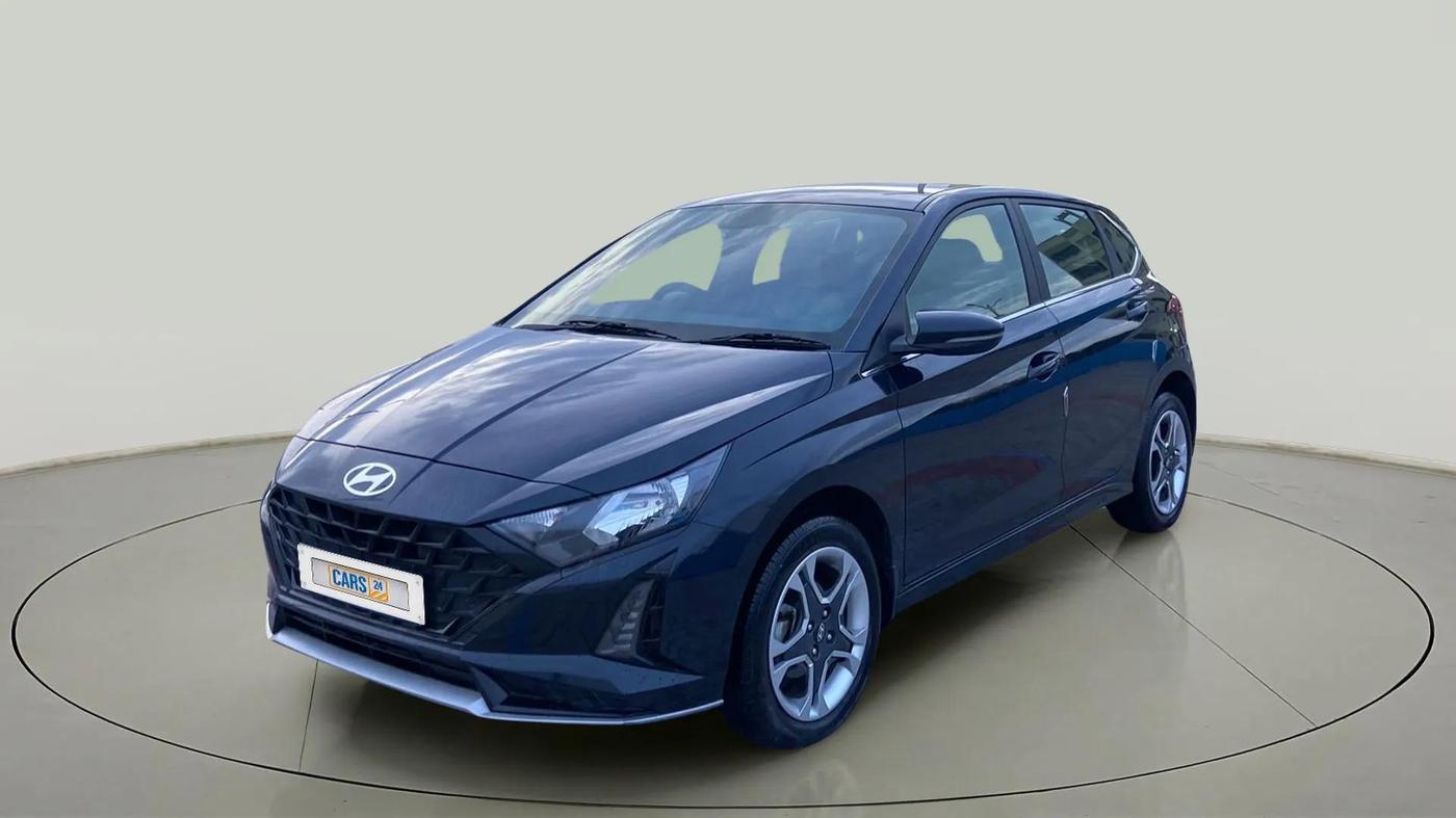 2023 Hyundai NEW I20 Sportz 1.2 IVT, Petrol, Automatic, 15,005 km, Left Front Diagonal