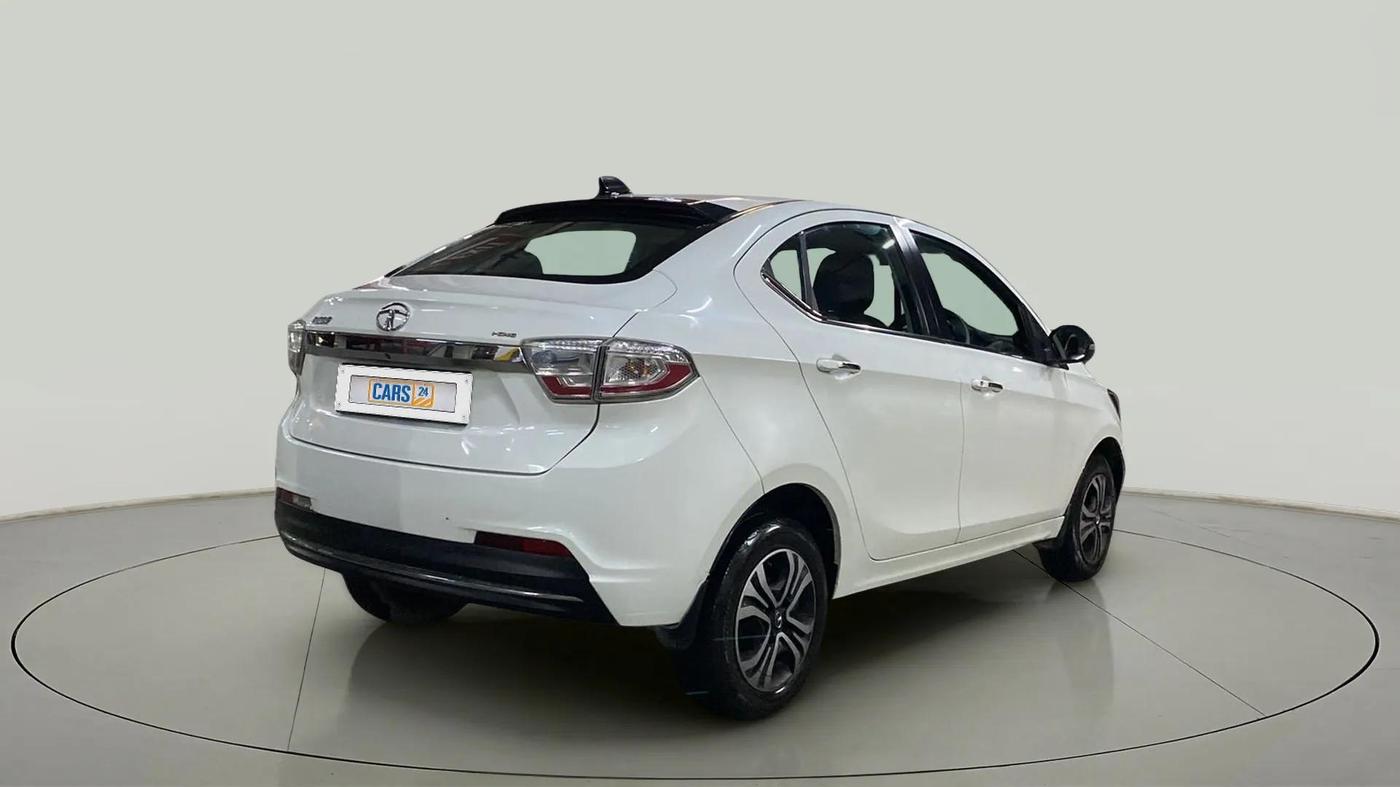 2022 Tata TIGOR XZ PLUS CNG, CNG, Manual, 38,714 km, Right Back Diagonal
