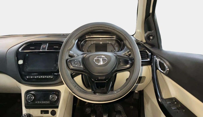 2022 Tata TIGOR XZ PLUS CNG, CNG, Manual, 38,714 km, Steering Wheel Close Up