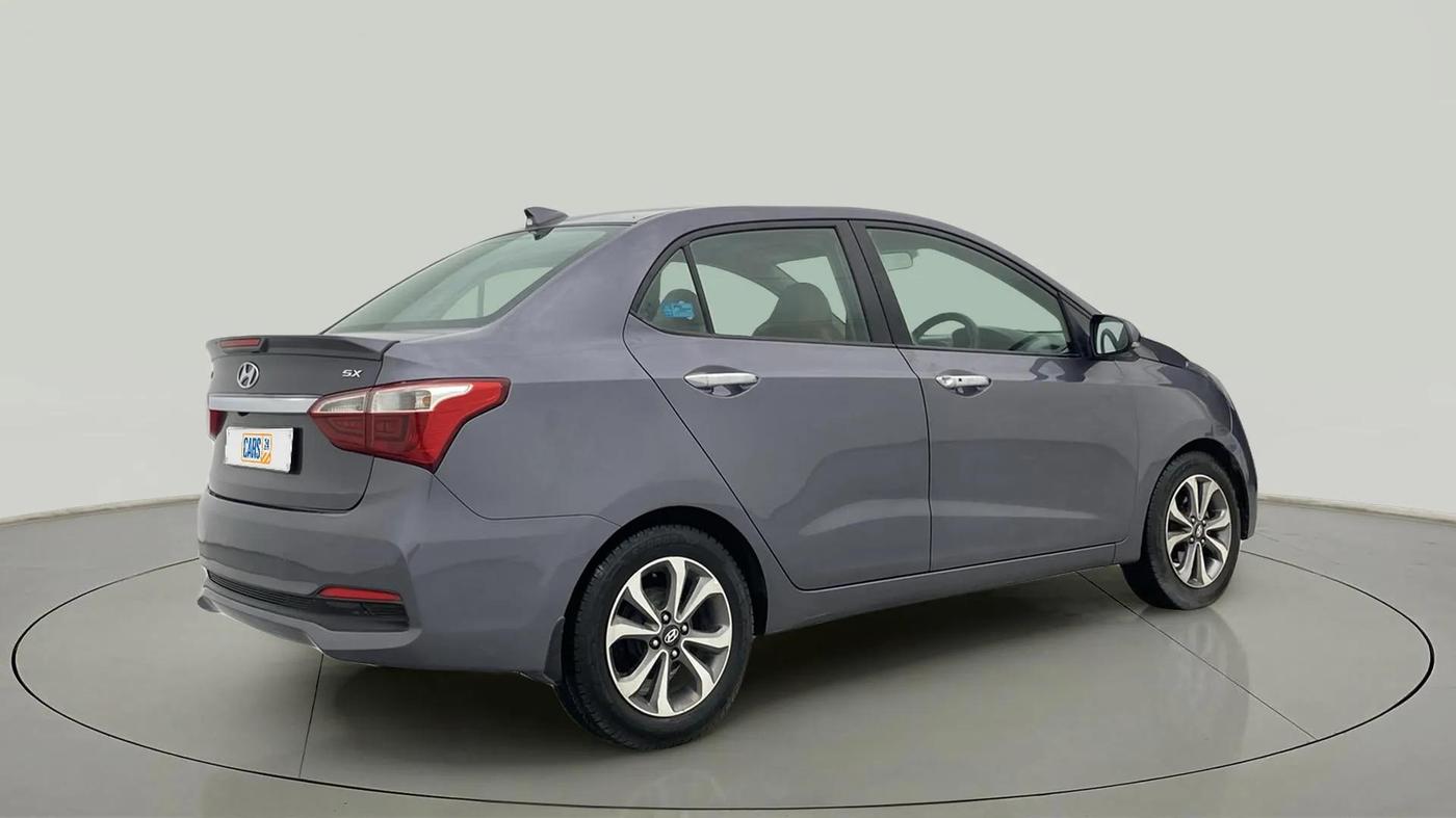 2019 Hyundai Xcent SX 1.2 (O), Petrol, Manual, 70,667 km, Right Back Diagonal