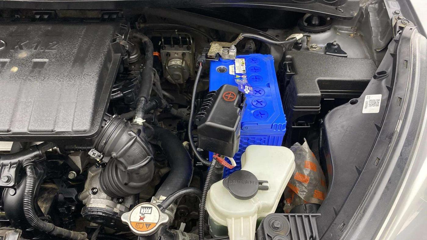 2019 Hyundai Xcent SX 1.2 (O), Petrol, Manual, 70,667 km, Engine View - Left