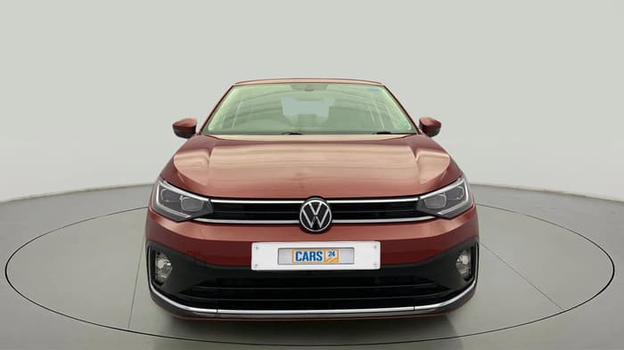 2022 Volkswagen VIRTUS TOPLINE TSI 1.0 AT, Petrol, Automatic, 34,463 km, Front
