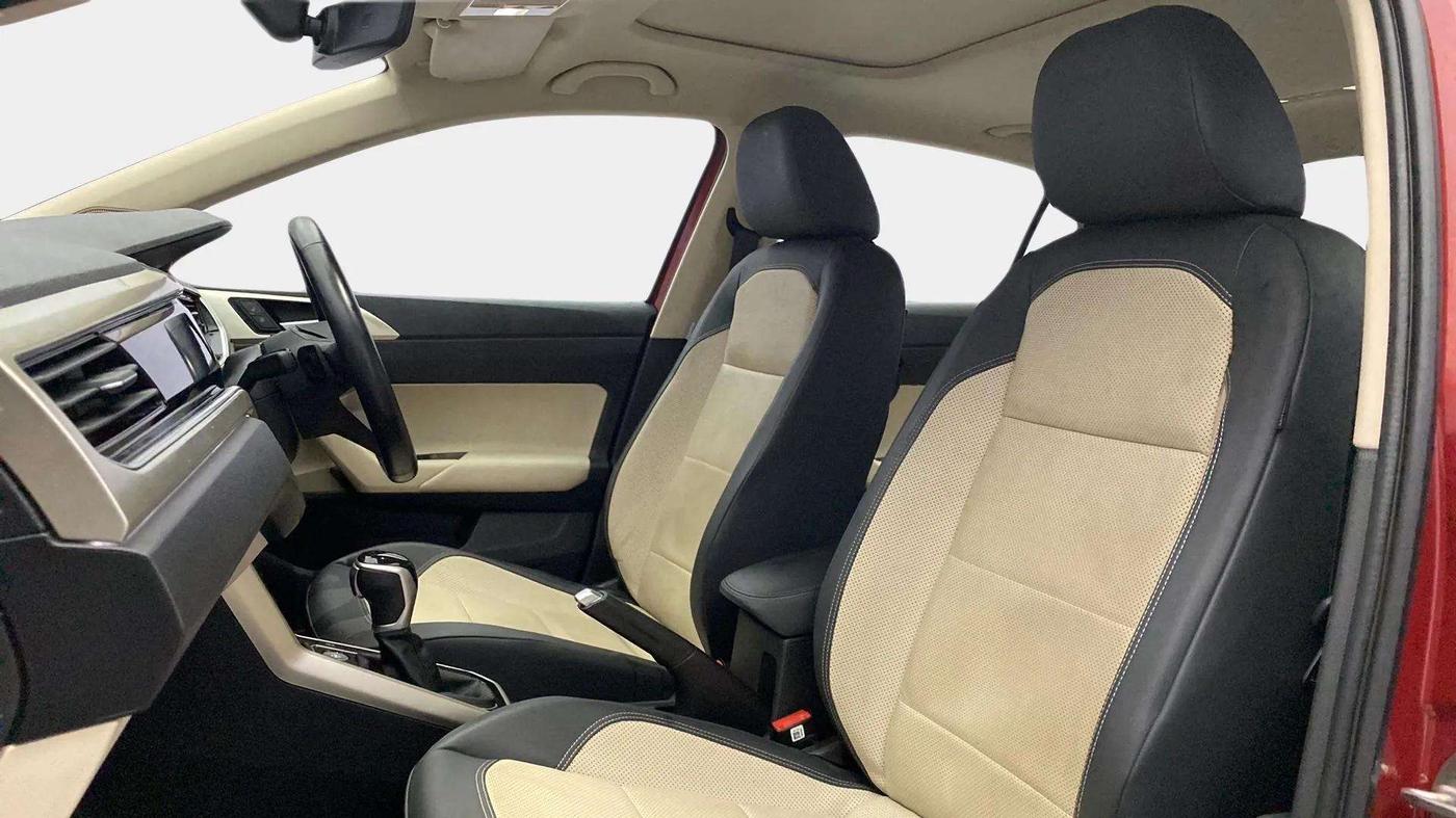 2022 Volkswagen VIRTUS TOPLINE TSI 1.0 AT, Petrol, Automatic, 34,463 km, Right Side Front Door Cabin