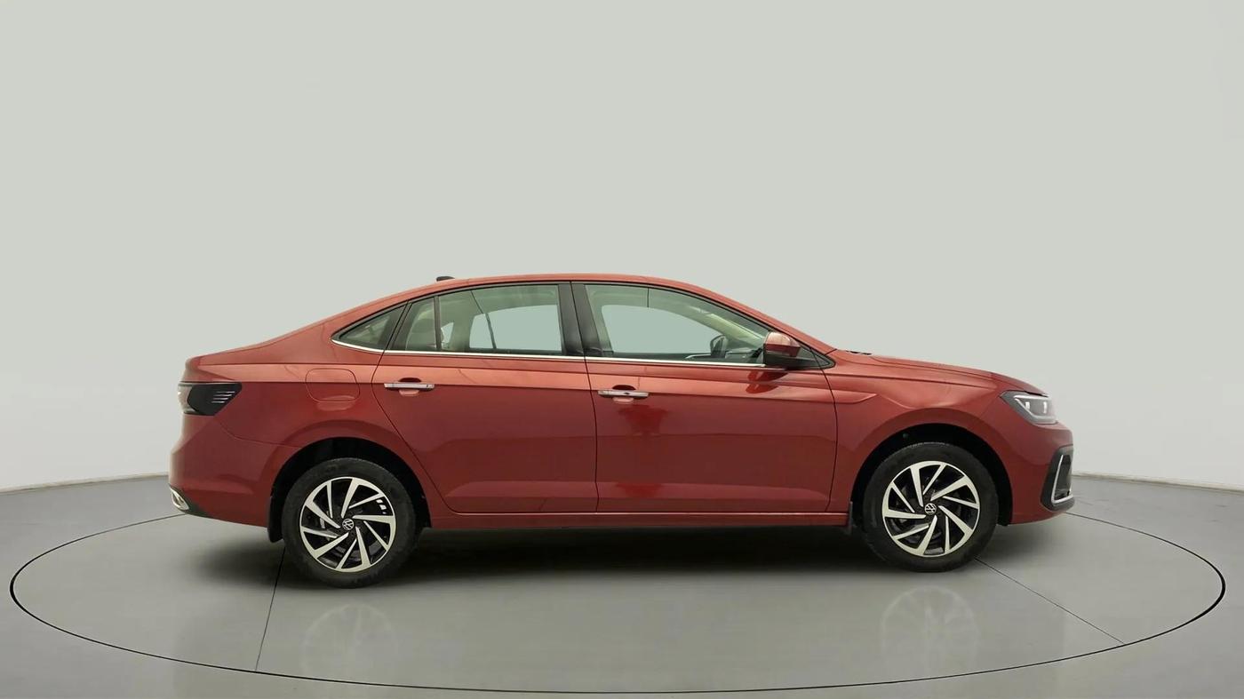 2022 Volkswagen VIRTUS TOPLINE TSI 1.0 AT, Petrol, Automatic, 34,463 km, Right Side View