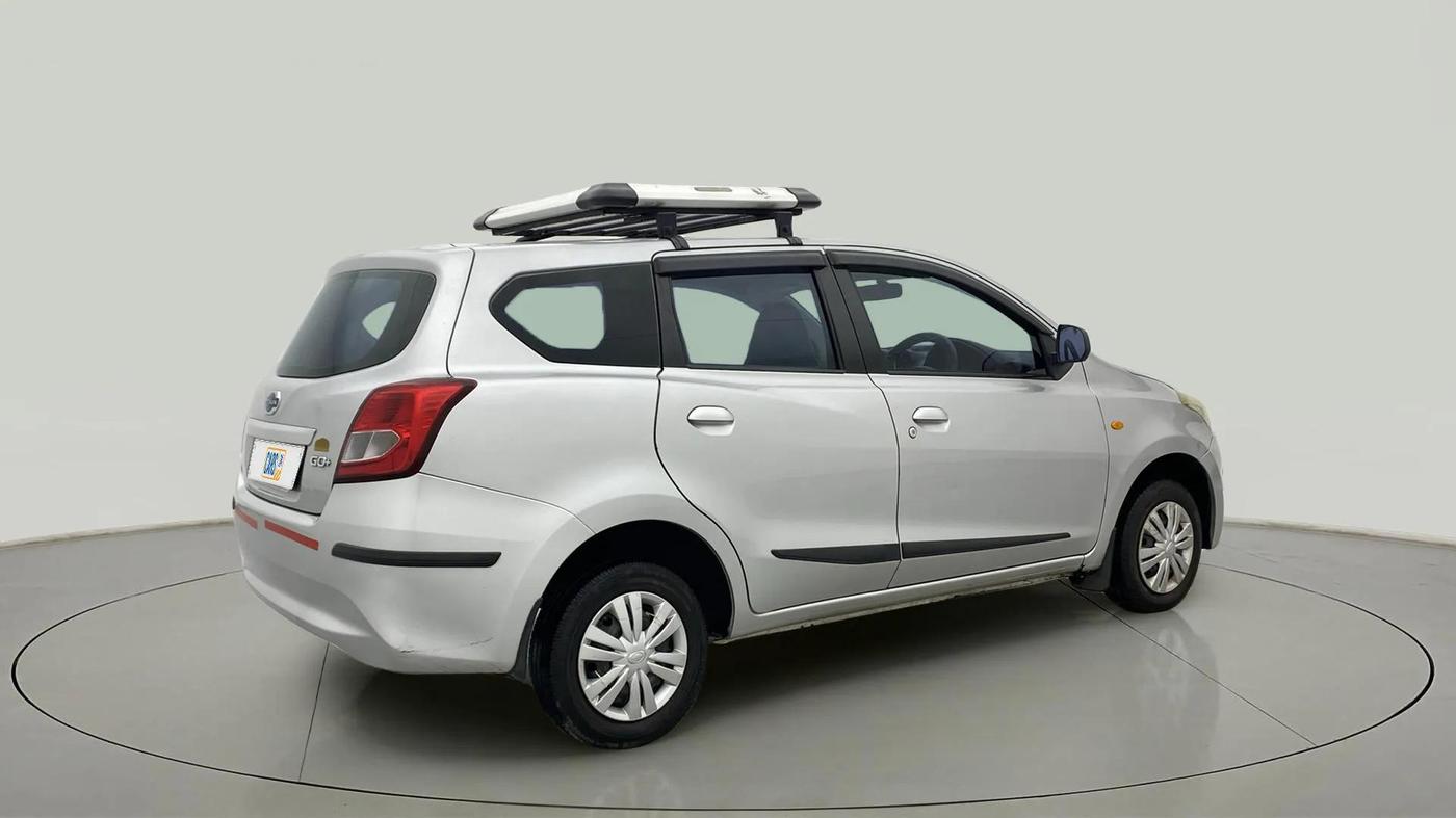 2015 Datsun Go Plus T, Petrol, Manual, 67,586 km, Right Back Diagonal