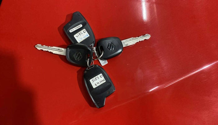 2017 Maruti Baleno SIGMA PETROL 1.2, Petrol, Manual, 13,800 km, Key Close Up