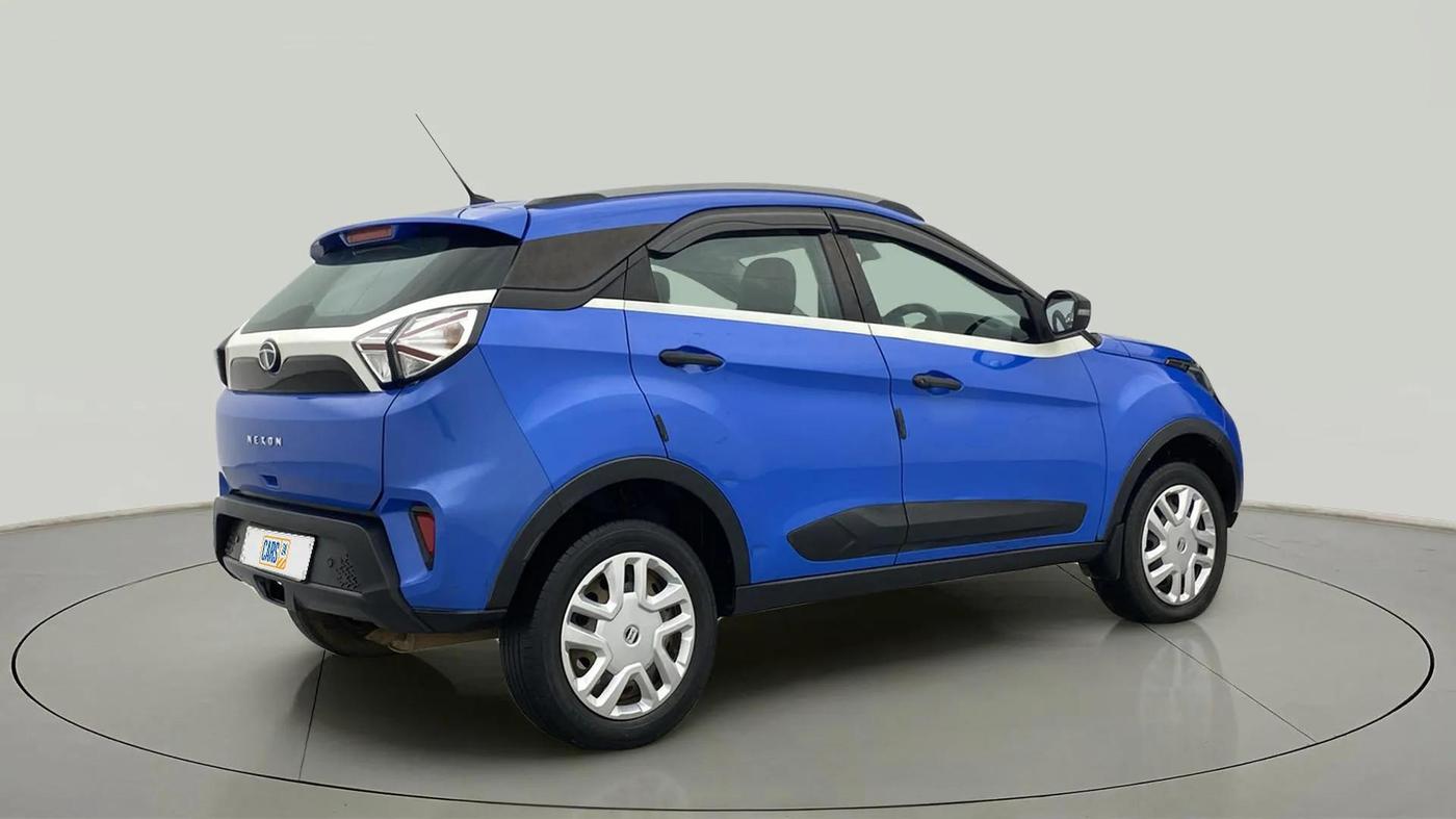2020 Tata NEXON XM SUNROOF PETROL, Petrol, Manual, 93,067 km, Right Back Diagonal