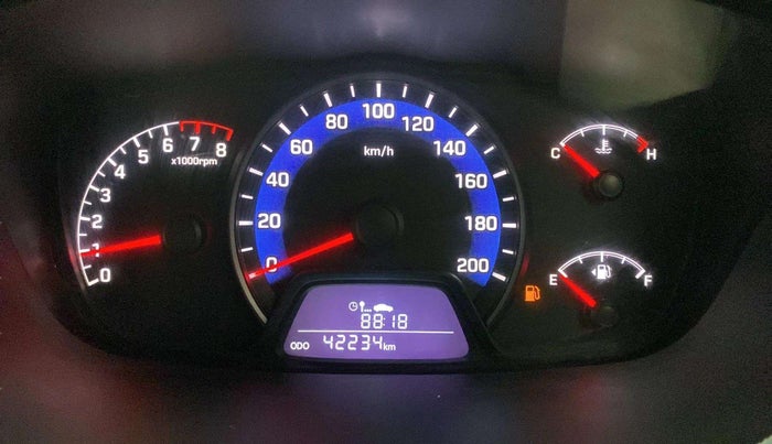 2014 Hyundai Xcent SX 1.2 (O), Petrol, Manual, 42,216 km, Odometer Image
