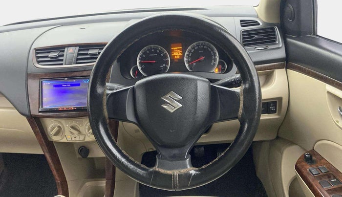 2013 Maruti Swift Dzire VXI, Petrol, Manual, 69,878 km, Steering Wheel Close Up