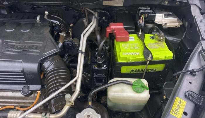 2018 Maruti Wagon R 1.0 VXI AMT, Petrol, Automatic, 23,257 km, Engine View - Left