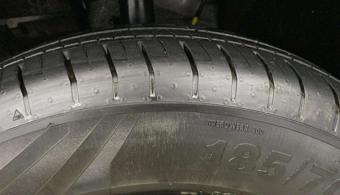2024 Tata PUNCH ADVENTURE RHYTHM PACK MT, Petrol, Manual, 12,329 km, Left Front Tyre Tread