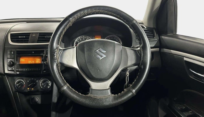 2015 Maruti Swift VXI, Petrol, Manual, 60,571 km, Steering Wheel Close Up