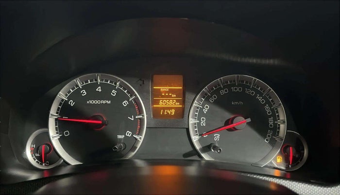 2015 Maruti Swift VXI, Petrol, Manual, 60,571 km, Odometer Image
