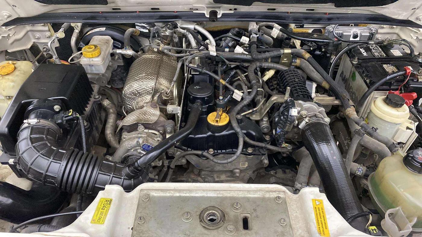 2022 Mahindra Bolero B6 (O), Diesel, Manual, 36,818 km, Engine View