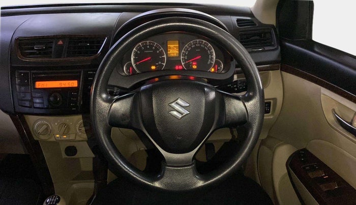 2014 Maruti Swift Dzire VXI, Petrol, Manual, 85,550 km, Steering Wheel Close Up