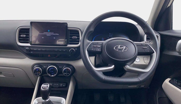 2022 Hyundai VENUE SX 1.2 PETROL, Petrol, Manual, 24,865 km, Steering Wheel Close Up