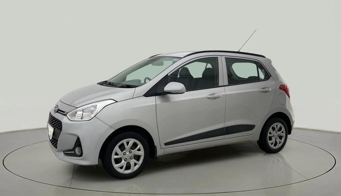 2018 Hyundai Grand i10 SPORTZ 1.2 KAPPA VTVT, Petrol, Manual, 26,186 km, Left Front Diagonal