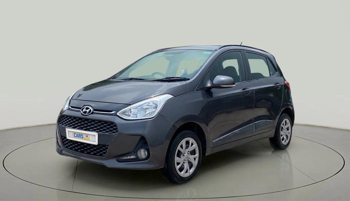 2019 Hyundai Grand i10 SPORTZ 1.2 KAPPA VTVT, Petrol, Manual, 40,764 km, Left Front Diagonal