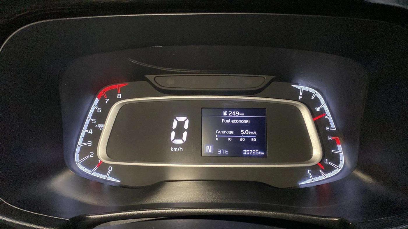 2020 KIA SONET HTX 1.0 IMT, Petrol, Manual, 35,841 km, Odometer Image