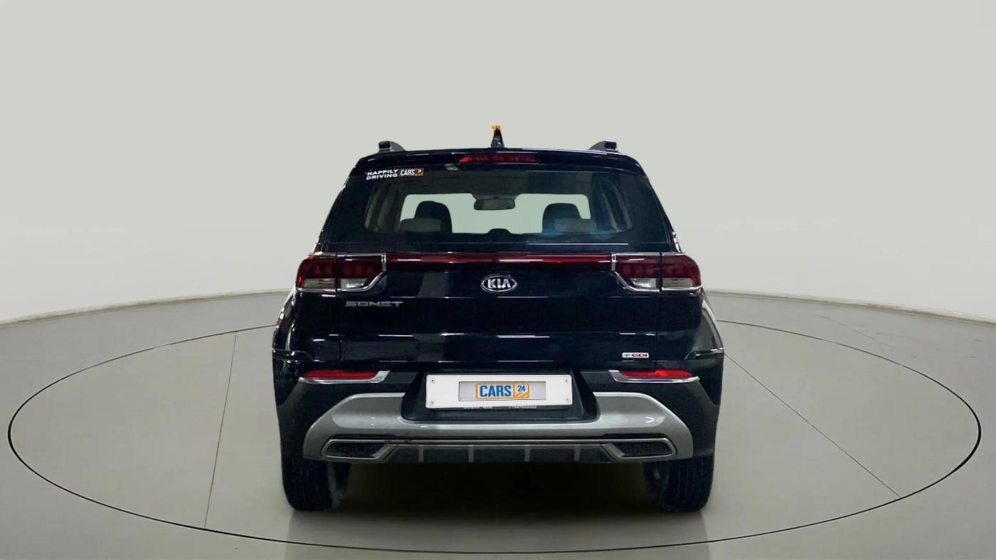 2020 KIA SONET HTX 1.0 IMT, Petrol, Manual, 35,841 km, Back/Rear