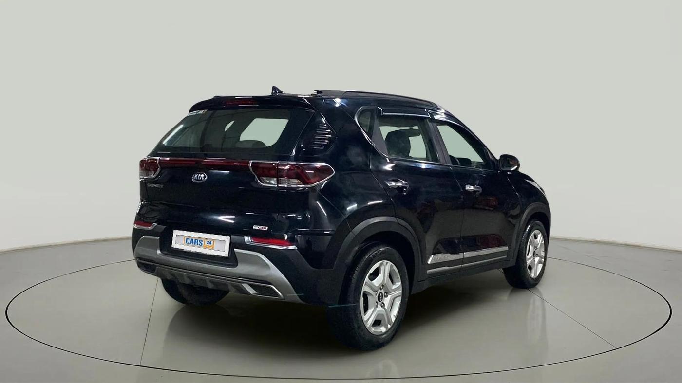 2020 KIA SONET HTX 1.0 IMT, Petrol, Manual, 35,841 km, Right Back Diagonal