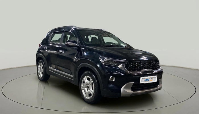2020 KIA SONET HTX 1.0 IMT, Petrol, Manual, 35,714 km, Right Front Diagonal