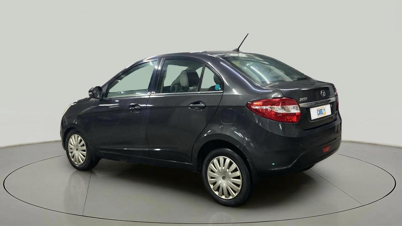 2015 Tata Zest XMS PETROL, Petrol, Manual, 8,901 km, Left Back Diagonal