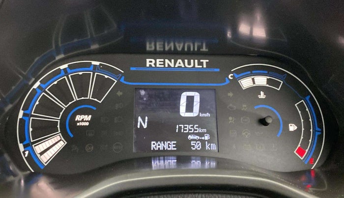 2021 Renault Kiger RXT AMT, Petrol, Automatic, 17,352 km, Odometer Image