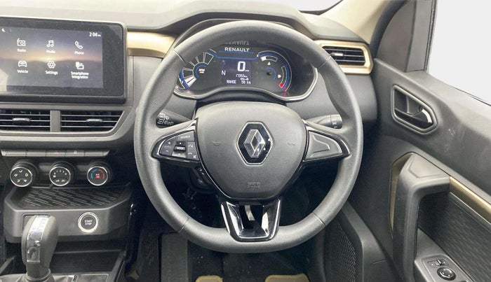 2021 Renault Kiger RXT AMT, Petrol, Automatic, 17,352 km, Steering Wheel Close Up