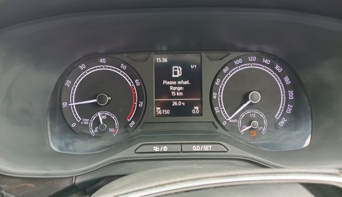 2021 Skoda KUSHAQ STYLE 1.0L TSI MT, Petrol, Manual, 56,149 km, Odometer Image