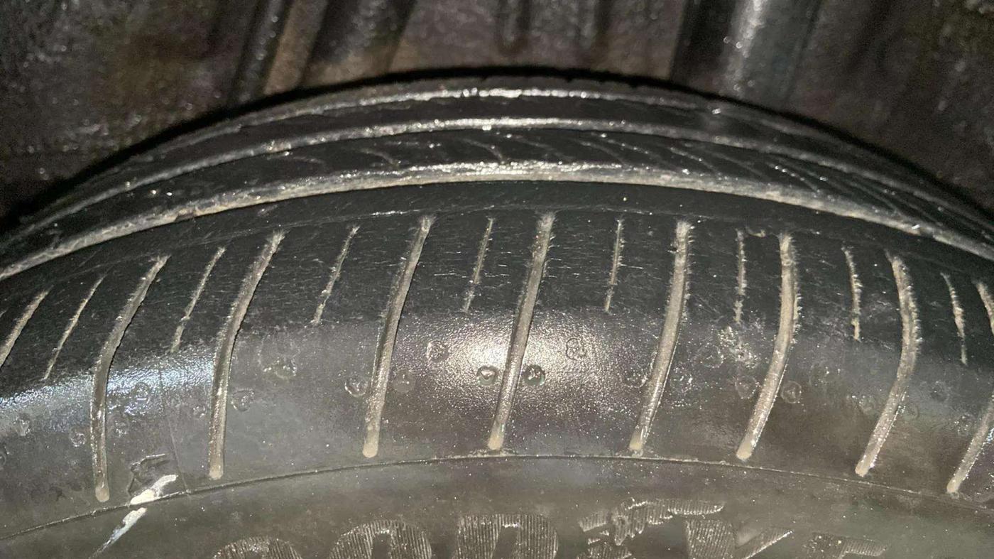 2016 Honda Jazz 1.2L I-VTEC V AT, Petrol, Automatic, 54,909 km, Left Rear Tyre Tread