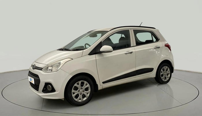 2014 Hyundai Grand i10 SPORTZ 1.2 KAPPA VTVT, Petrol, Manual, 39,763 km, Left Front Diagonal