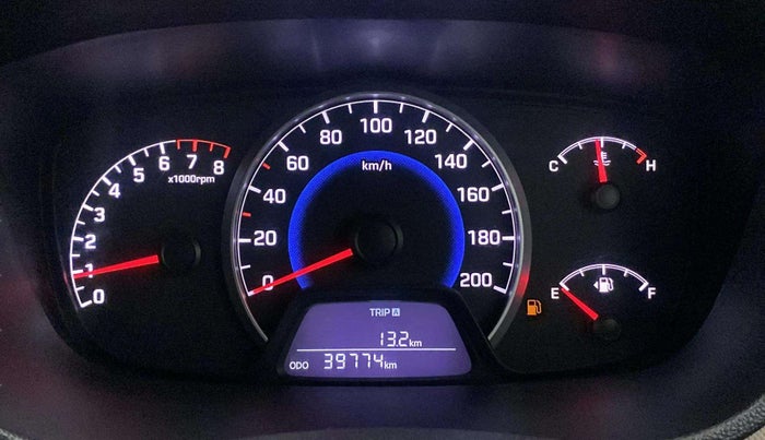 2014 Hyundai Grand i10 SPORTZ 1.2 KAPPA VTVT, Petrol, Manual, 39,763 km, Odometer Image