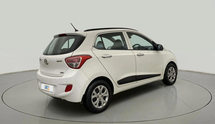 2014 Hyundai Grand i10 SPORTZ 1.2 KAPPA VTVT, Petrol, Manual, 39,763 km, Right Back Diagonal