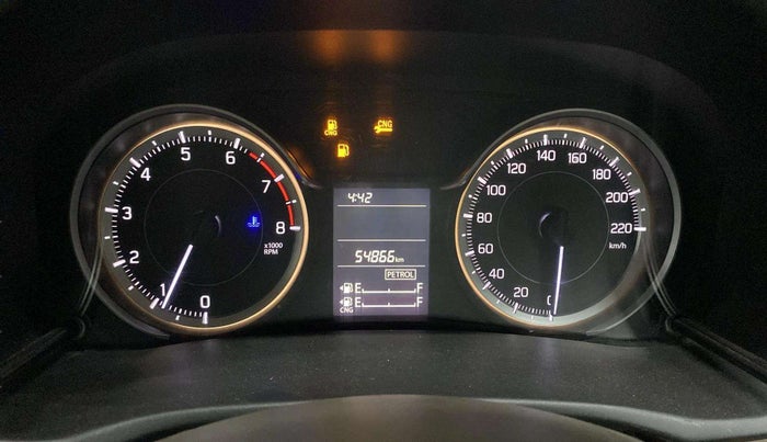 2020 Maruti Ertiga VXI CNG, CNG, Manual, 54,943 km, Odometer Image