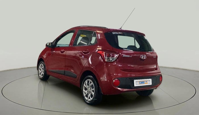 2017 Hyundai Grand i10 SPORTZ (O) 1.2 KAPPA VTVT, Petrol, Manual, 24,878 km, Left Back Diagonal