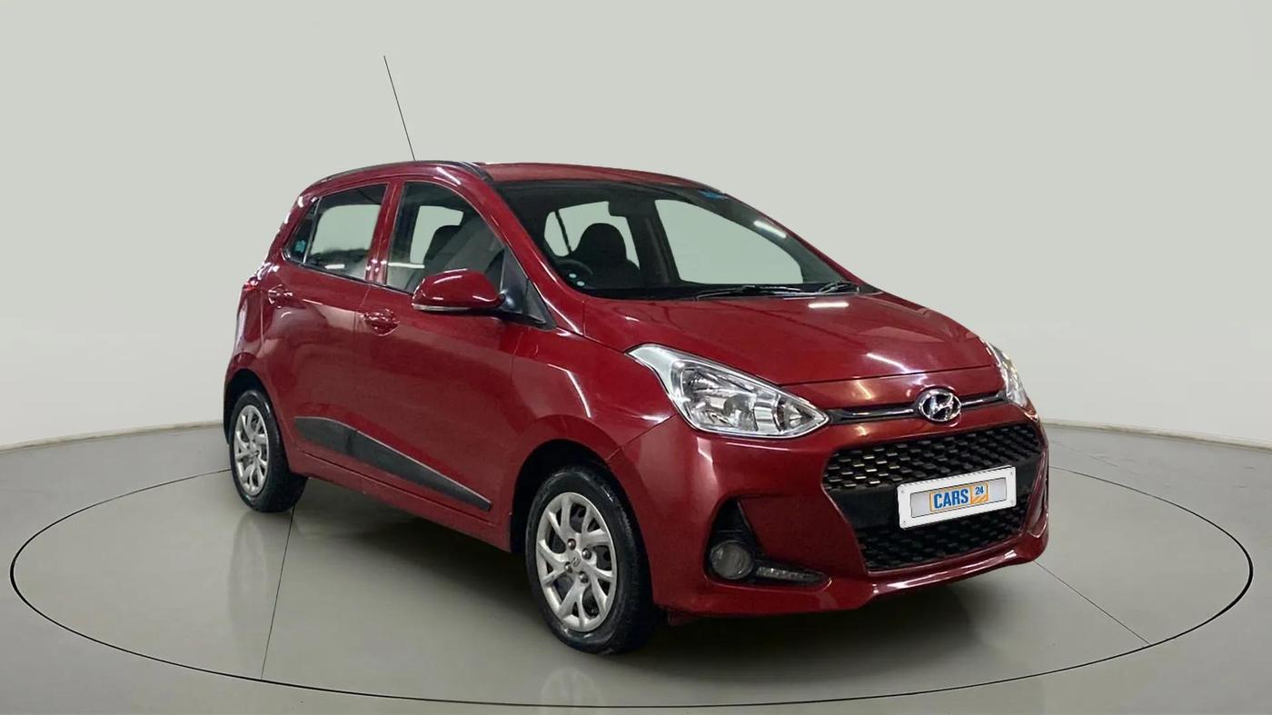 2017 Hyundai Grand i10 SPORTZ (O) 1.2 KAPPA VTVT, Petrol, Manual, 24,898 km, SRP