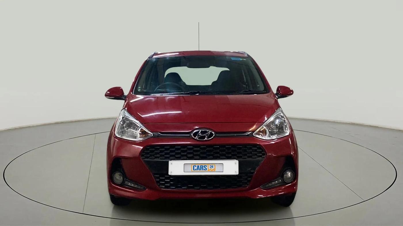 2017 Hyundai Grand i10 SPORTZ (O) 1.2 KAPPA VTVT, Petrol, Manual, 24,898 km, Front